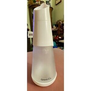 Grove Collaborative Reusable Laundry Detergent Dispenser Frosted Glass 24oz